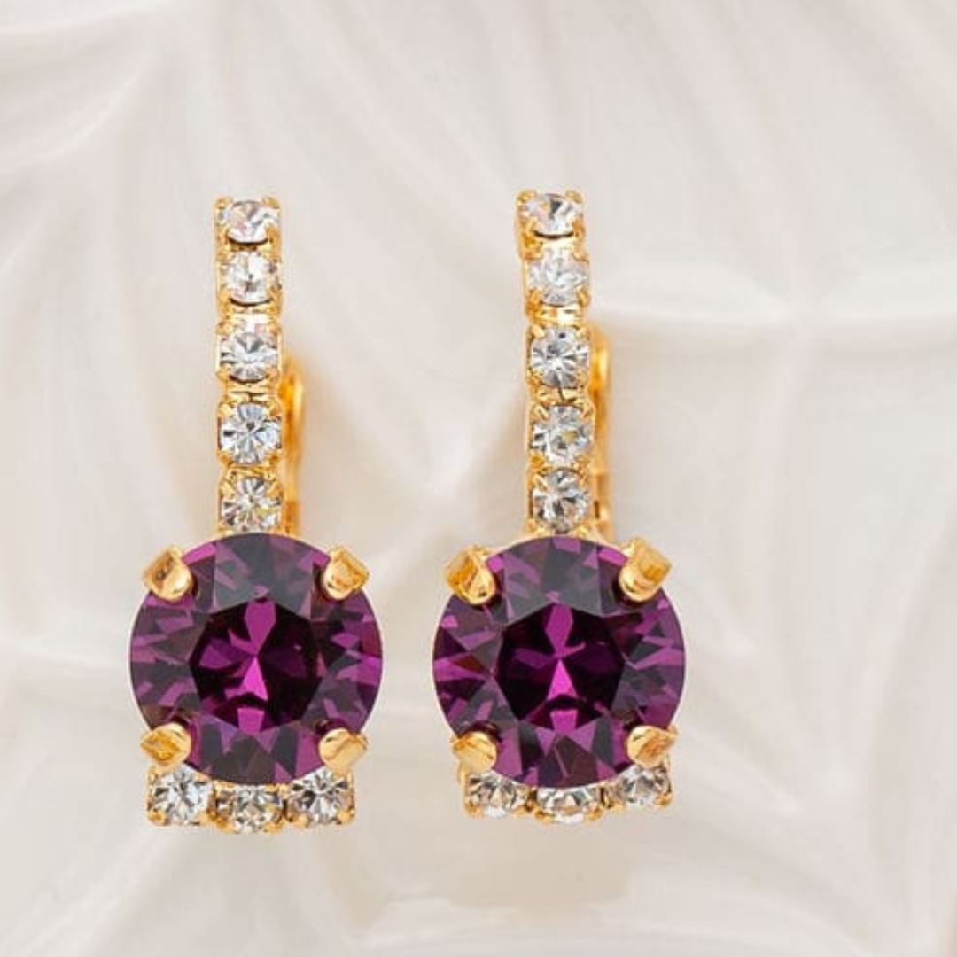 Adelaide Amethyst Earrings