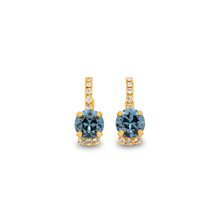 Adelaide Denim Blue Earrings