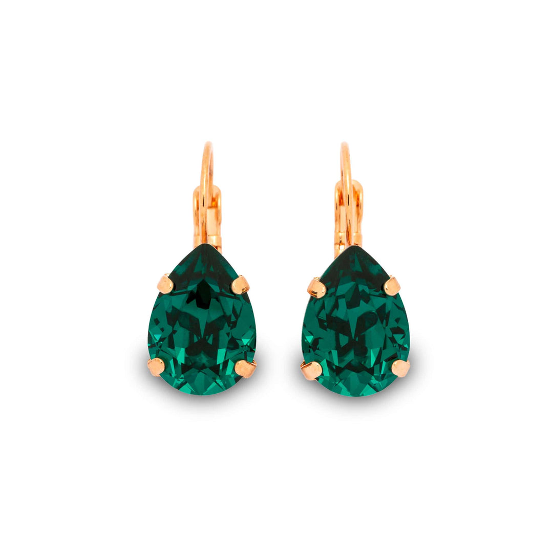 Adele Earrings Emerald