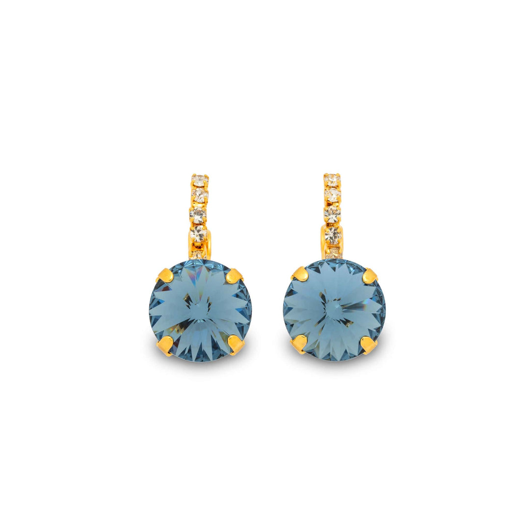 Amelie Denim Blue Earrings