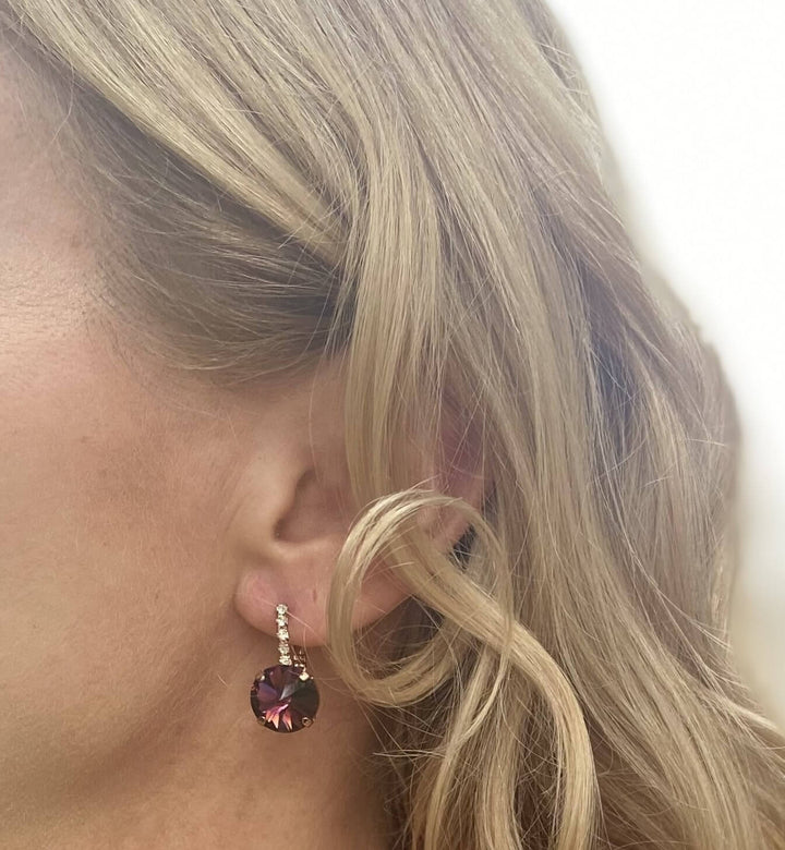 Amelie Amethyst Earrings