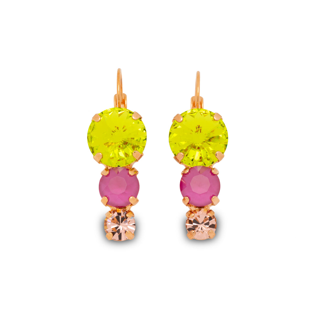 Celeste Earrings Citrus Green