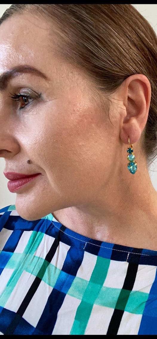 Chanelle Earrings Light Turquoise