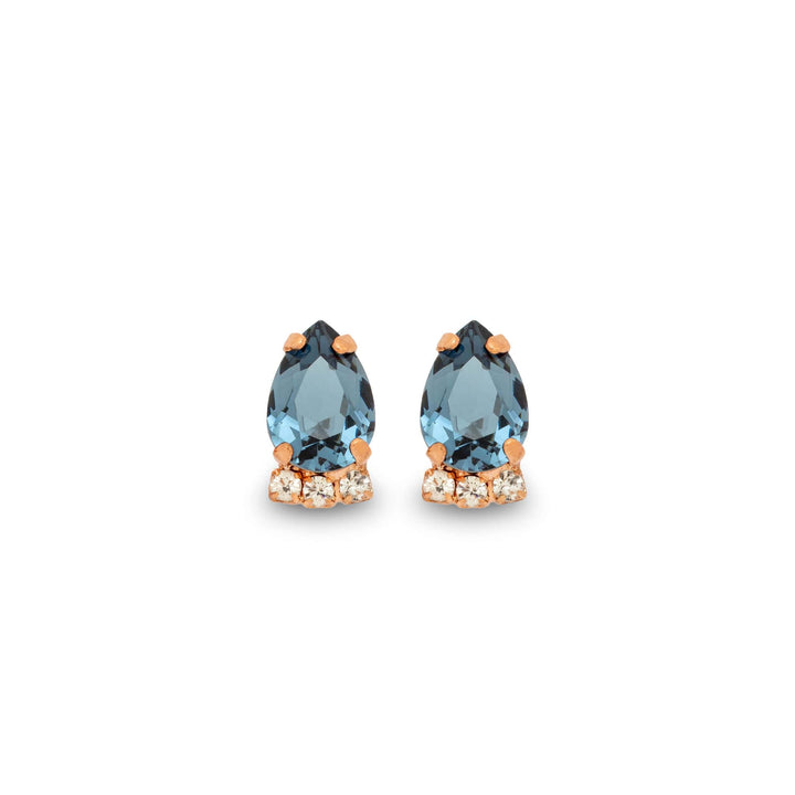 Charlotte Denim Blue Earrings