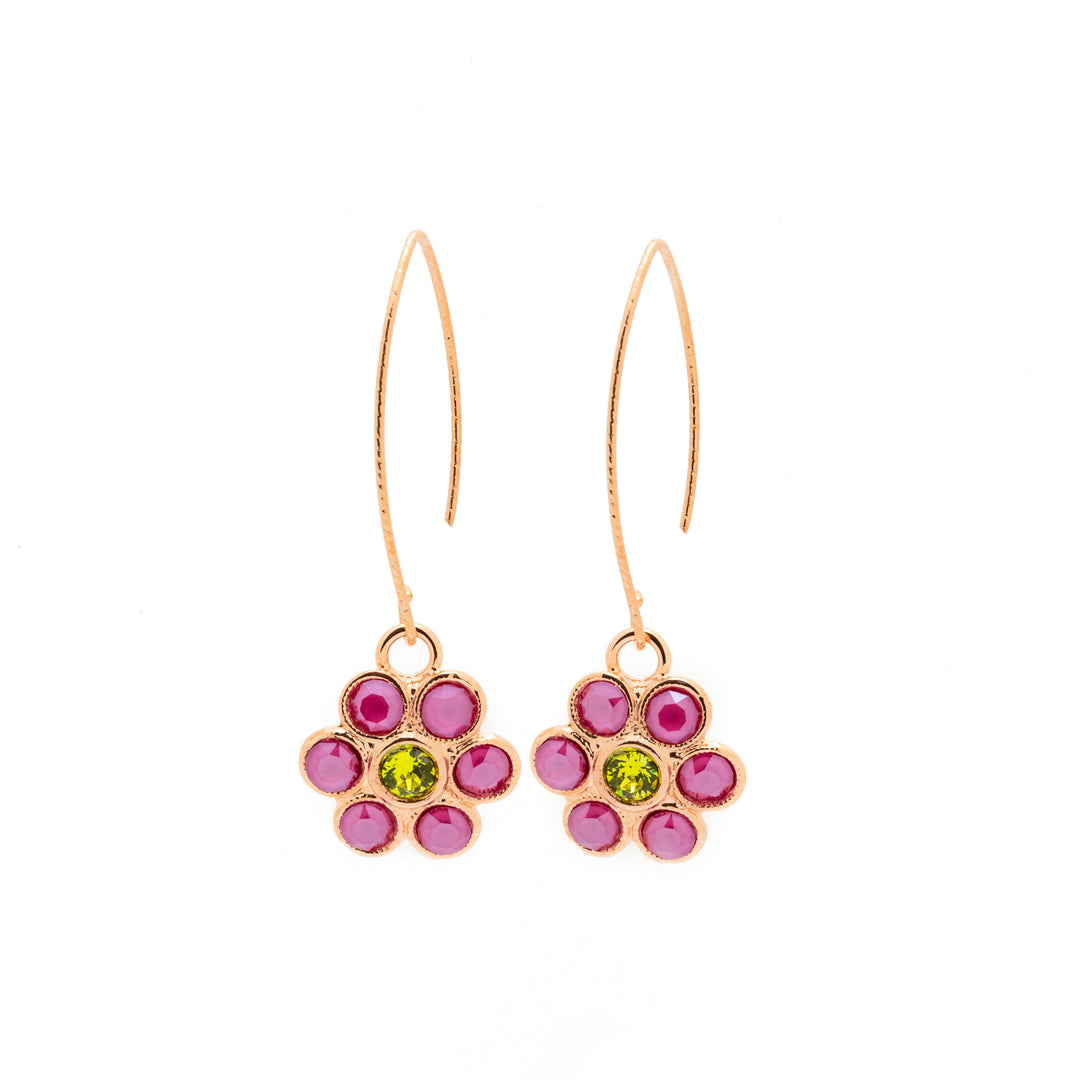 Coralie Earrings Peony