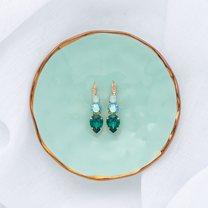 Chanelle Earrings Emerald