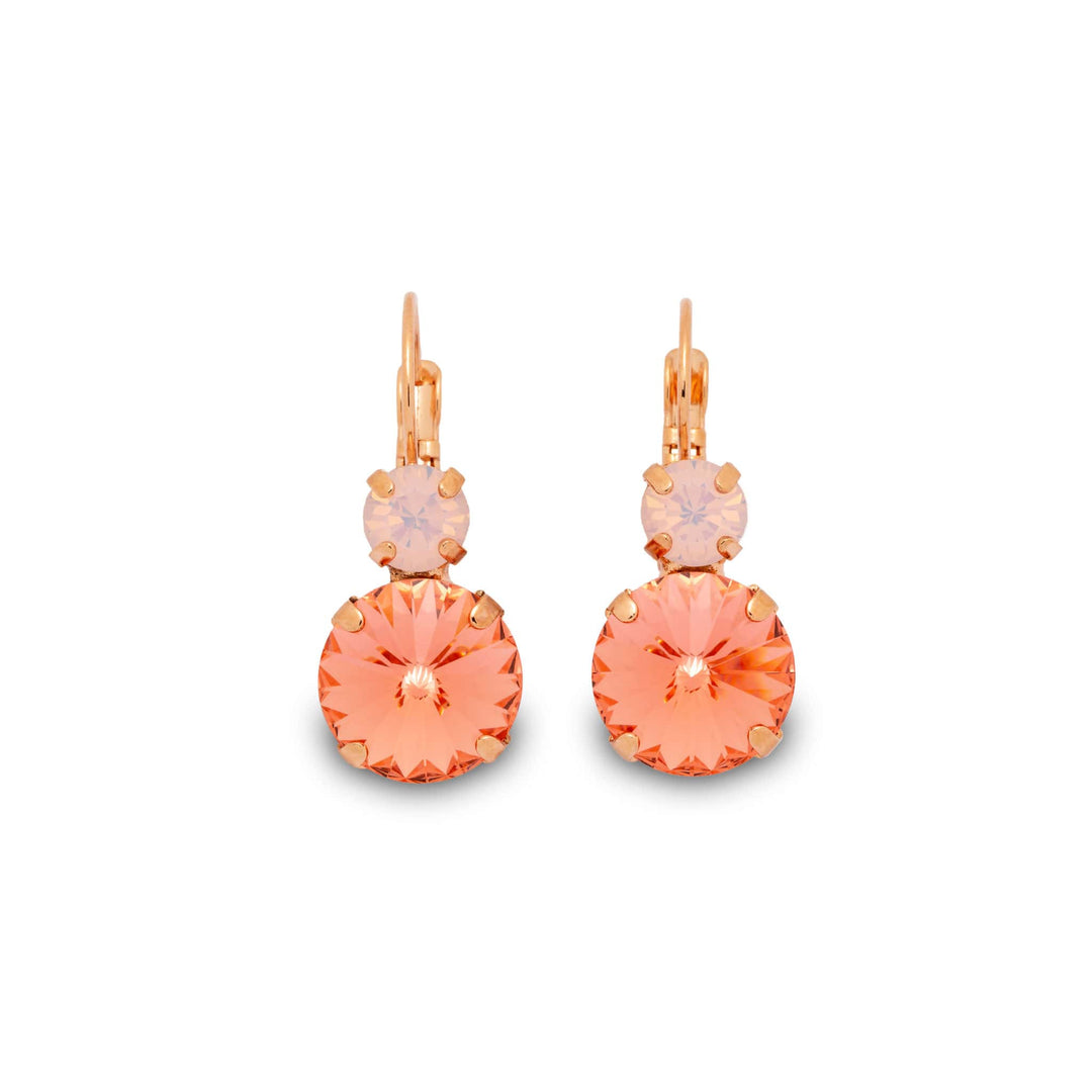 Gisele Earrings Rose Peach