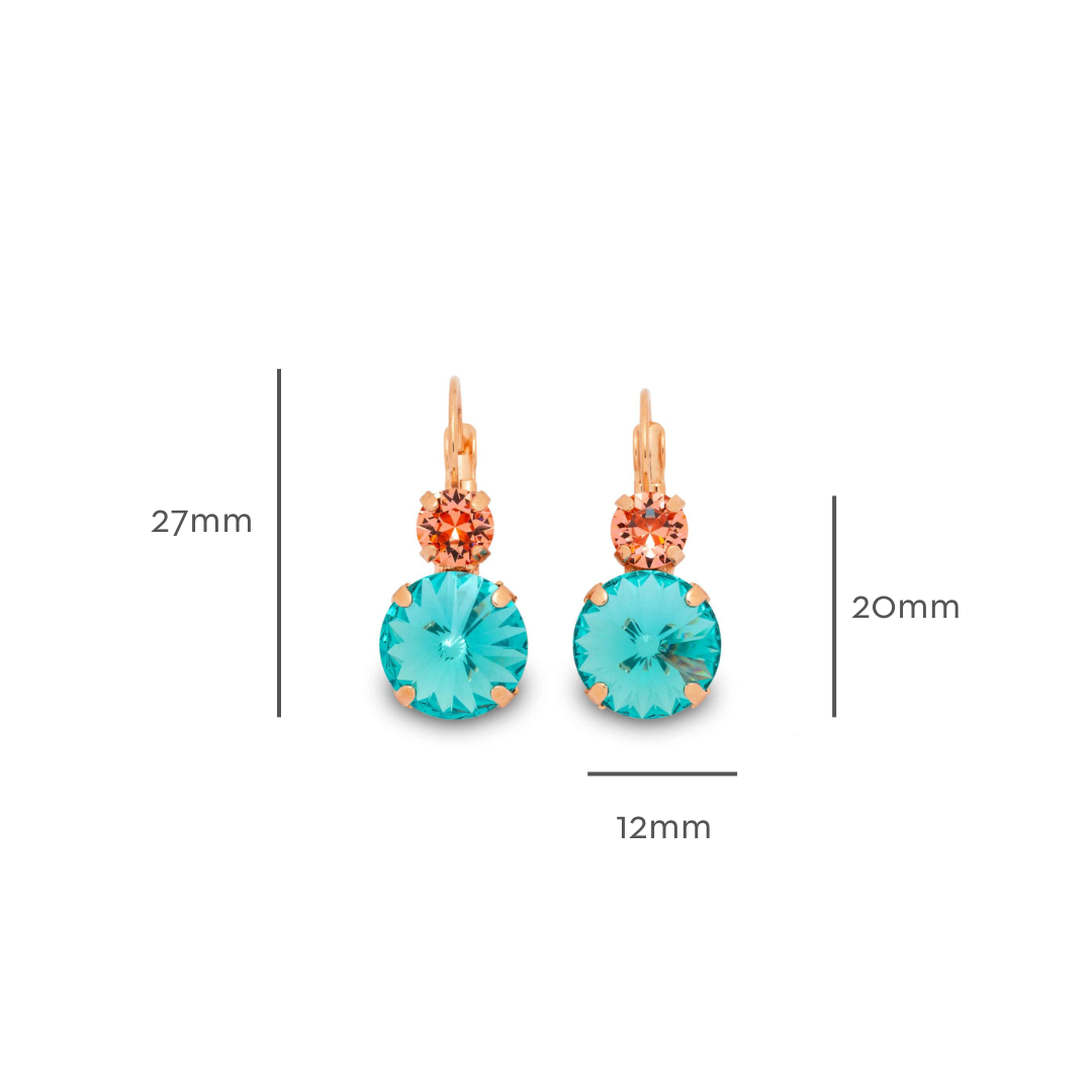 Gisele Earrings Light Turquoise