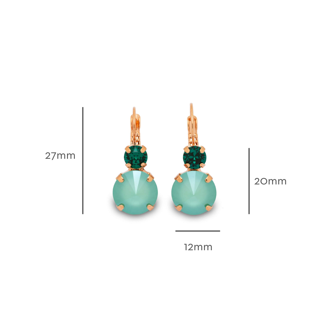 Gisele Earrings Mint Green