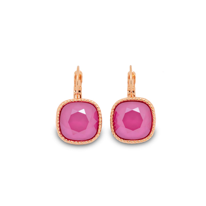 Jolie Earrings Peony Pink