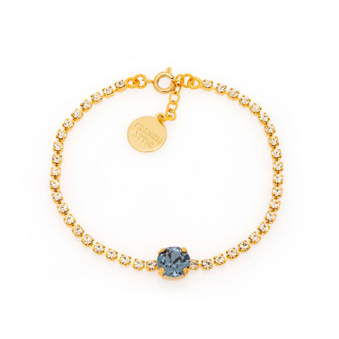 Tempeste Denim Blue Tennis Bracelet